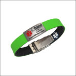 ID BAND MEDICAL ID (BRAZALETE DE  IDENTIFICACION)(VERDE)