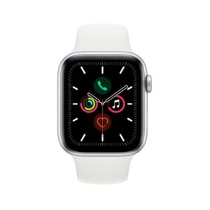 APPLE WATCH S5 GPS 44MM (SILVER CON BANDA WHITHE)
