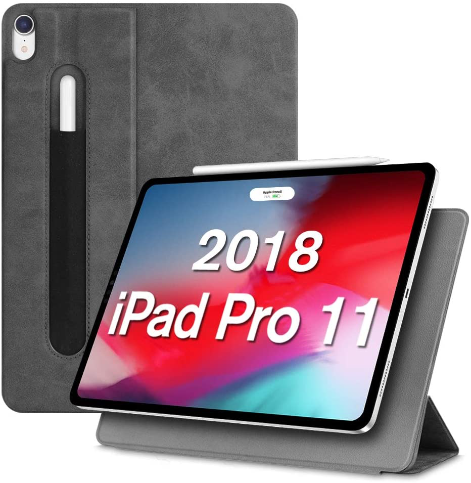 FINTIE ESTUCHE PARA IPAD PRO 11 GRIS (2018) - Mac Power Store