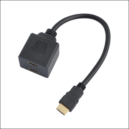 ADAPTADOR CABLE DIVISOR HDMI A 2 HDMI - Mac Power Store