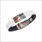 ID BAND MEDICAL ID (BRAZALETE DE  IDENTIFICACION)(BLANCO)