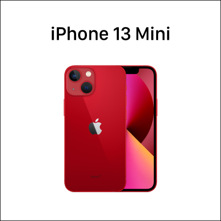 IPHONE 13 MINI 256 (Incluye Estacion Inalambrica KeepON de carga rapida 4  en 1 ) RED ROJO Apple REACONDICIONADO