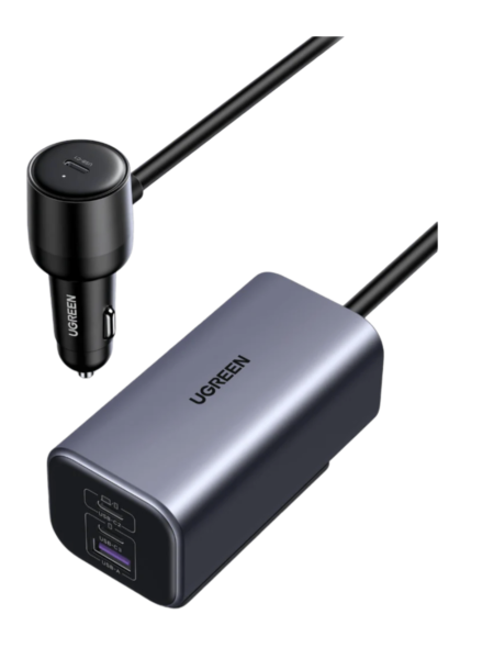 UGREEN CARGADOR 3 PUERTOS USB-C 1 PUERTO USB-A CARGA RAPIDA 150 WATTS