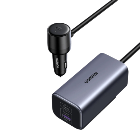 UGREEN CARGADOR  3 PUERTOS USB-C 1 PUERTO USB-A CARGA RAPIDA  150 WATTS