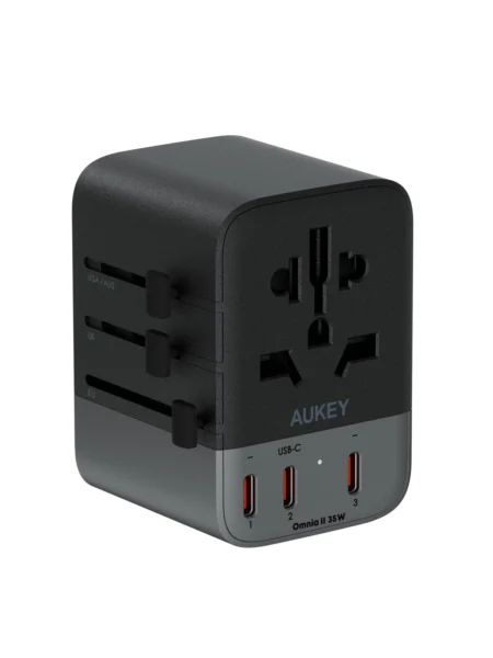 AUKEY ADAPTADOR UNIVERSAL DE CORRIENTE 35 WATTS
