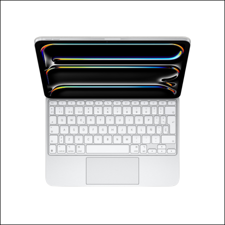 MAGIC KEYBOARD PARA IPAD PRO 11 PULGADAS M5 BLANCO ESPAÑOL