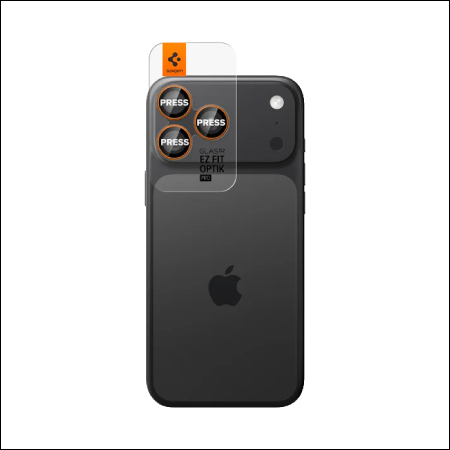 SPIGEN GLASS OPTICO PARA IP 14/15/16/17 PRO Y PROMAX CLEAR