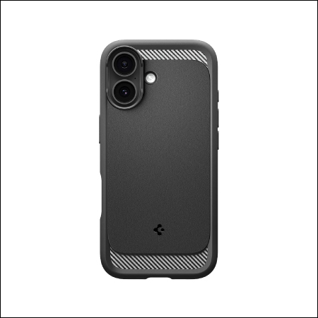 SPIGEN RUGGED ARMOR IP 17 MATTE BLACK