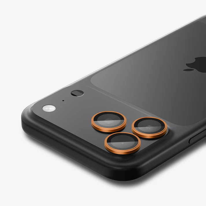 SPIGEN GLASS OPTICO PARA IP 14/15/16/17 PRO Y PROMAX CLEAR - Imagen 4