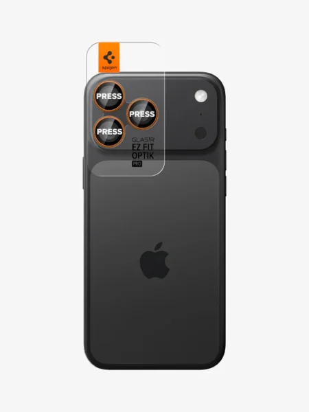 SPIGEN GLASS OPTICO PARA  IP 14/15/16/17 PRO Y PROMAX CLEAR