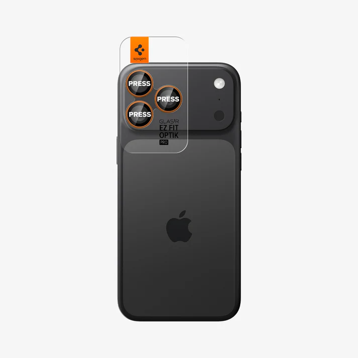 SPIGEN GLASS OPTICO PARA IP 14/15/16/17 PRO Y PROMAX CLEAR