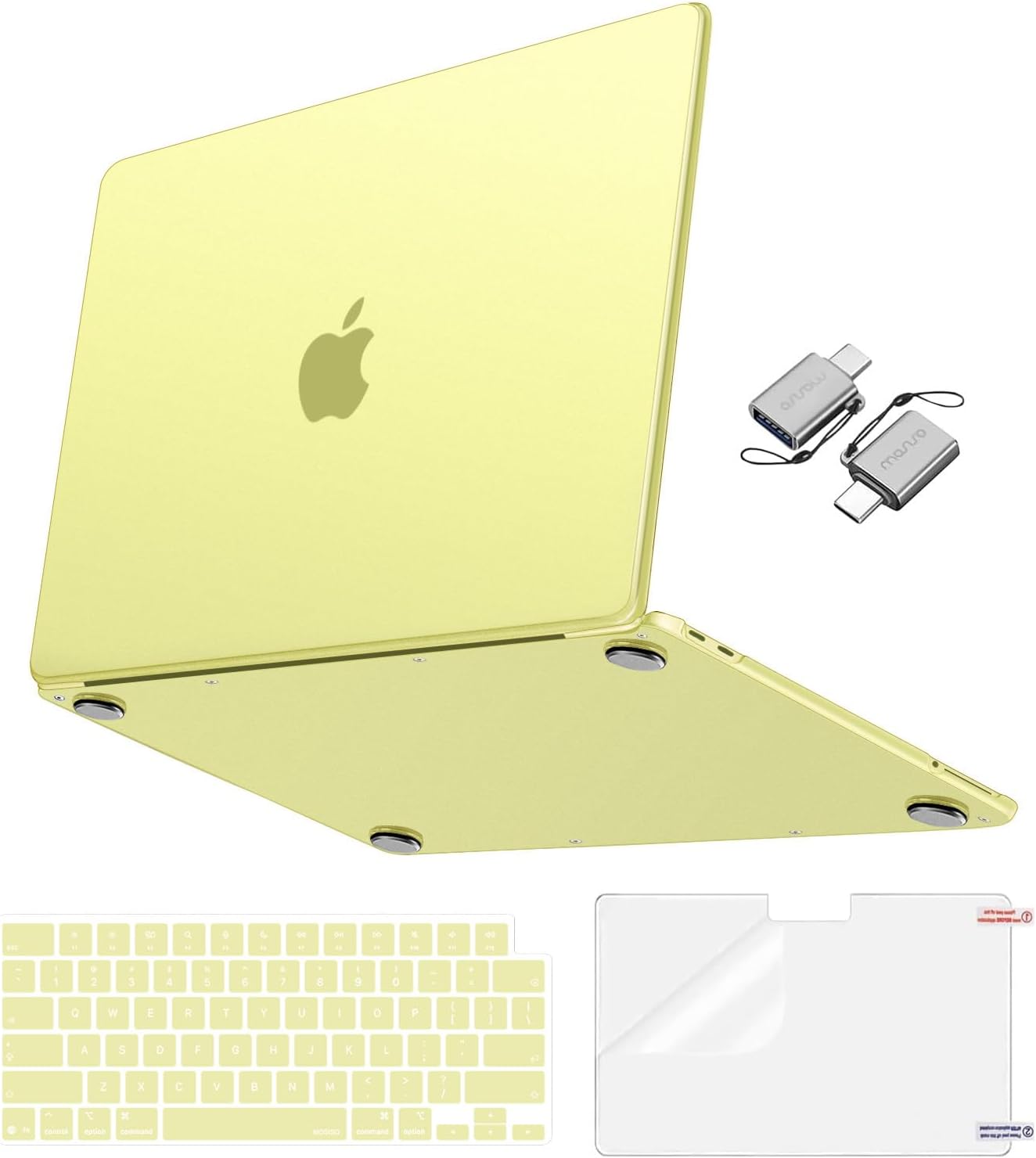 MOSISO COVER PARA MACBOOK NEO COLOR CITRUS CLEAR