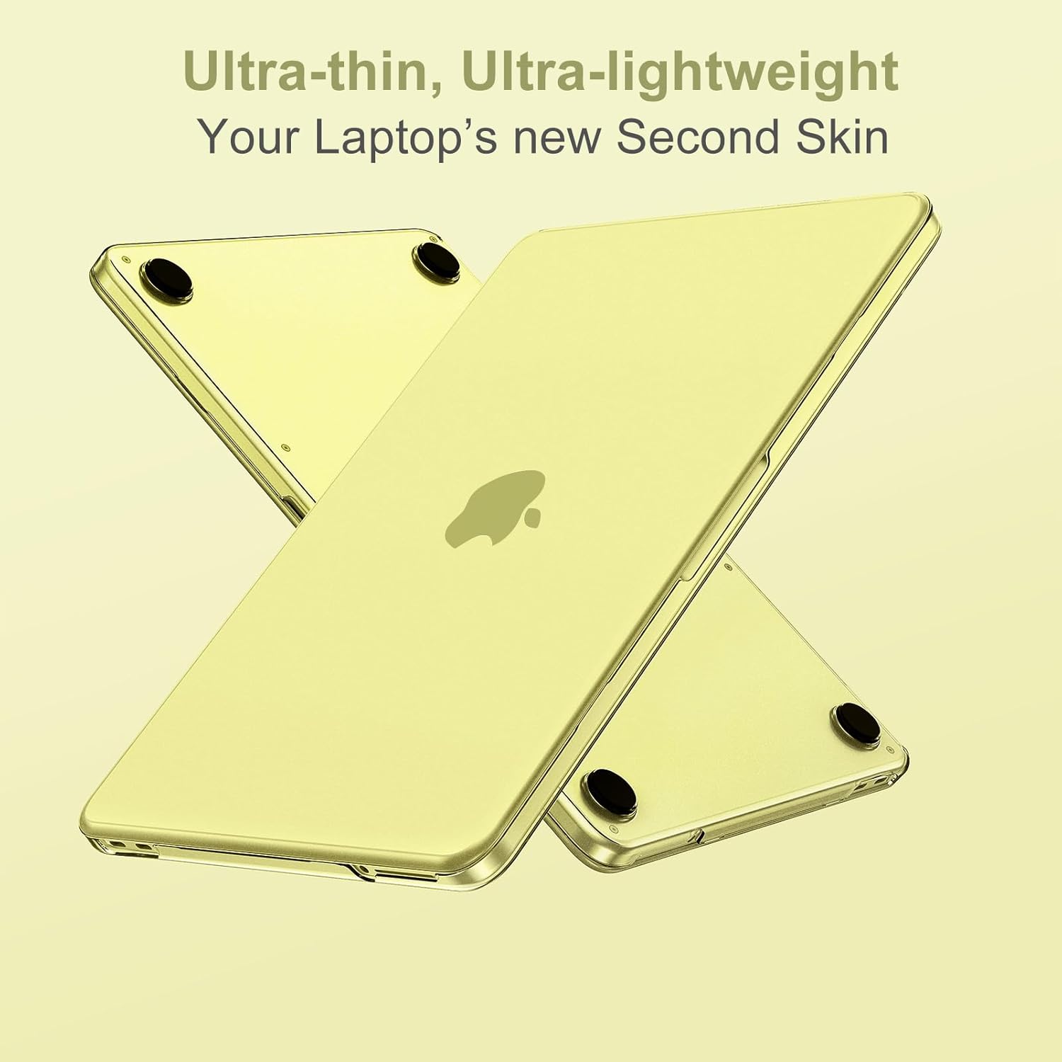 MOSISO COVER PARA MACBOOK NEO COLOR CITRUS CLEAR - Imagen 6