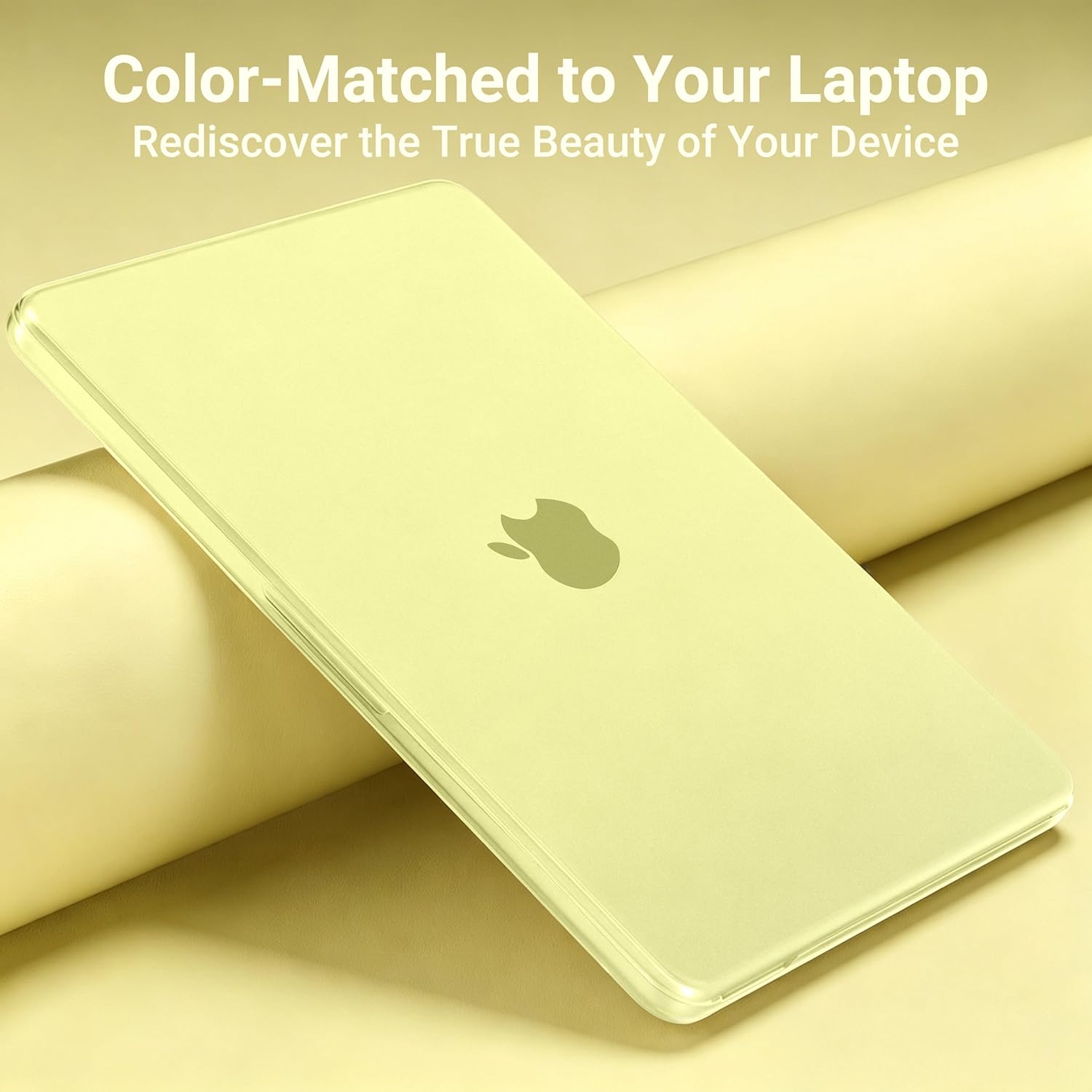 MOSISO COVER PARA MACBOOK NEO COLOR CITRUS CLEAR - Imagen 5