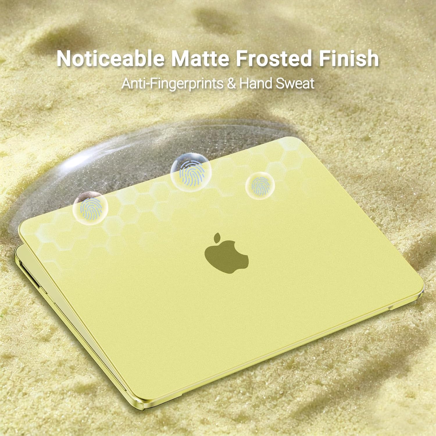 MOSISO COVER PARA MACBOOK NEO COLOR CITRUS CLEAR - Imagen 8