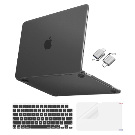 MOSISO COVER PARA MACBOOK NEO COLOR BLACK CLEAR