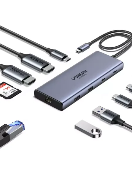 UGREEN ADAPTADOR USB C 10 EN 1