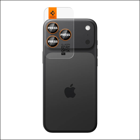 SPIGEN  GLASS FIT OPTIK NARANJA IP 14,15,16,17