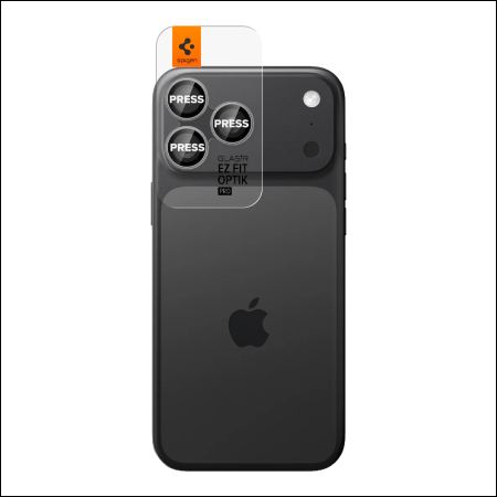 SPIGEN  GLASS FIT OPTIK SILVER  IP 14,15,16,17