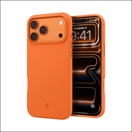 SPIGEN  SILICONE FIT COSMIC ORANGE 17 PRO MAX