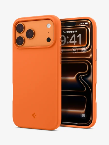 SPIGEN  SILICONE FIT COSMIC ORANGE 17 PRO MAX