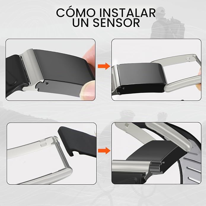 CORREA DEPORTIVA PARA WHOOP 5.0 ORANGE - Imagen 5