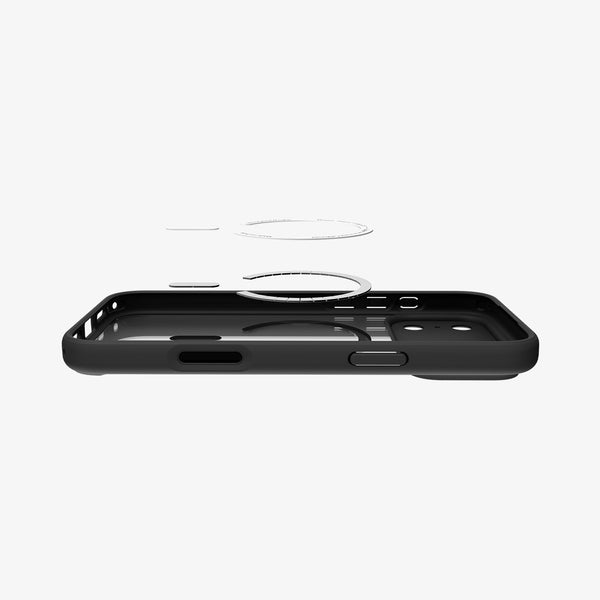 SPIGEN ULTRA HYBRID MAG FIT 17 PRO FROST BLACK - Imagen 5