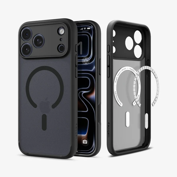 SPIGEN ULTRA HYBRID MAG FIT 17 PRO FROST BLACK