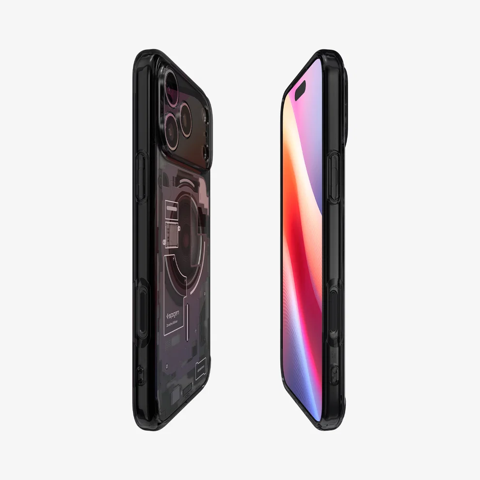 SPIGEN ULTRA HYBRID  MAG FIT 17 PRO ZERO ONE BLACK - Imagen 3