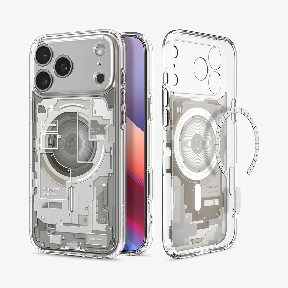 SPIGEN ULTRA HYBRID  MAG FIT 17 PRO ZERO ONE WHITE