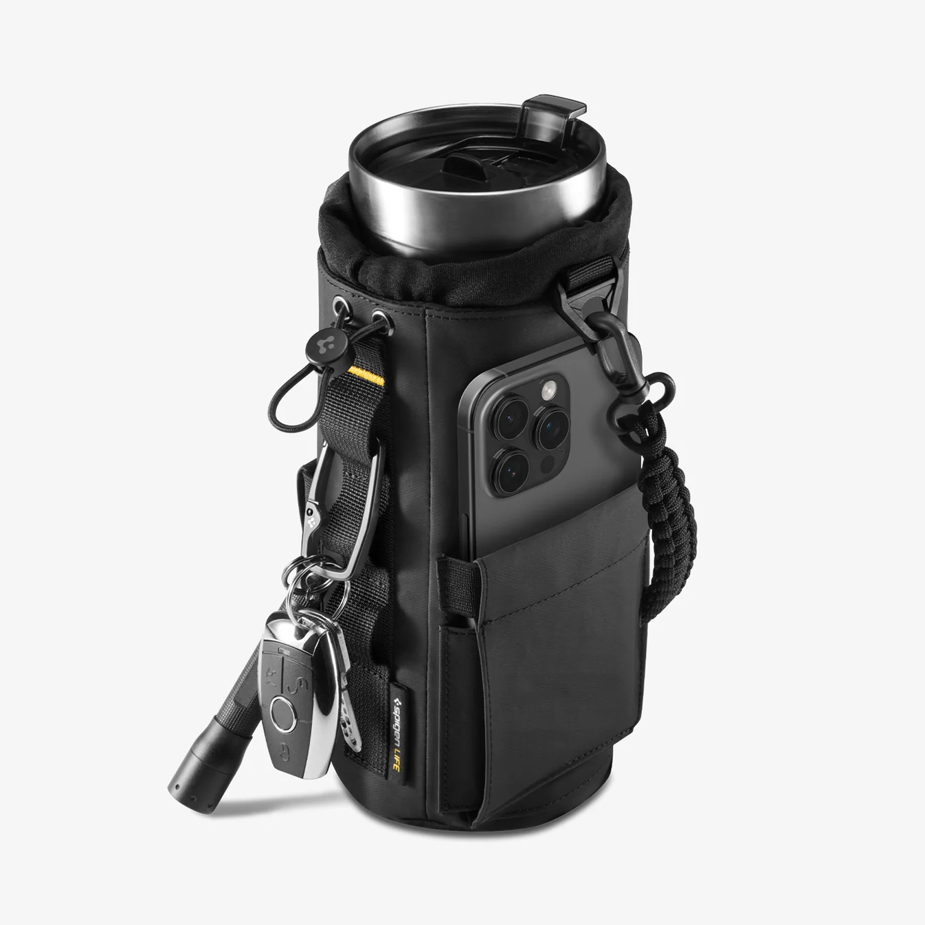 SPIGEN TUMBLER HOLDER BAG LIFE BAG BLACK