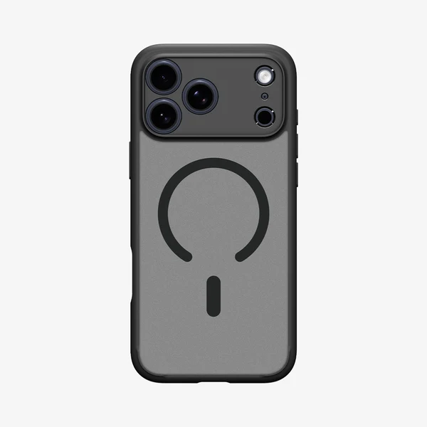 SPIGEN ULTRA HYBRID MAG FIT 17 PRO FROST BLACK - Imagen 2