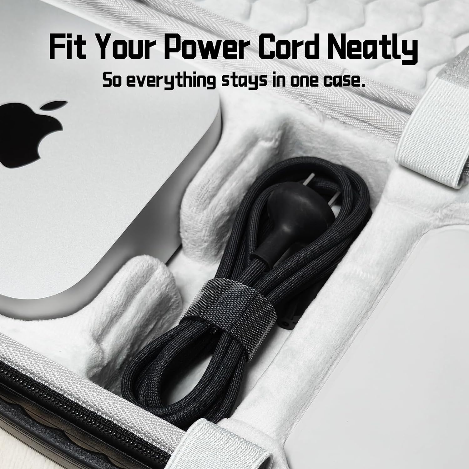 FUNDA RIGIDA DE VIAJE PARA MAC MINI M4/M4 PRO BLACK - Imagen 3