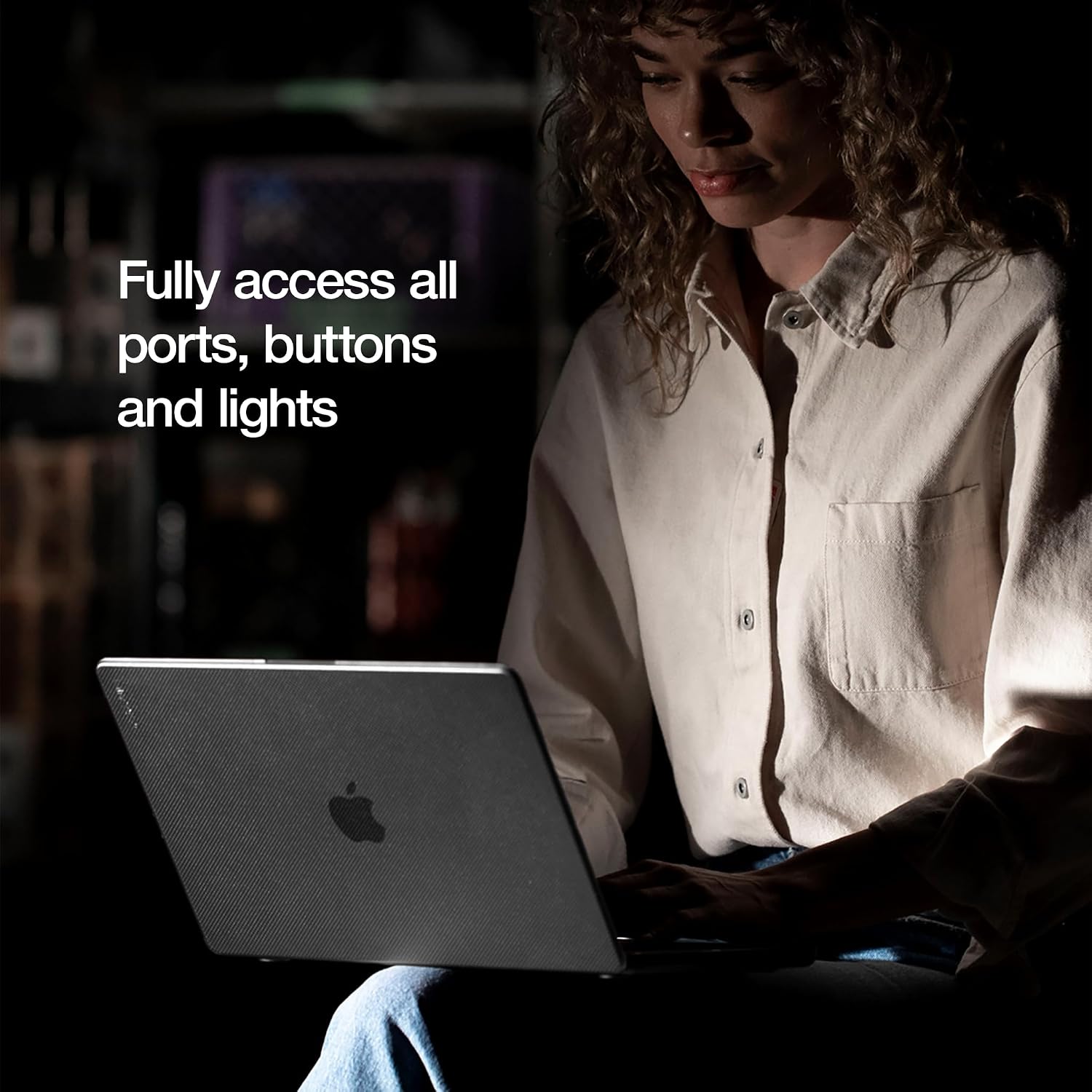 INCASE FUNDA RIGIDA PARA MACBOOK PRO BLACK (M2, M3, M4, M5) - Imagen 6