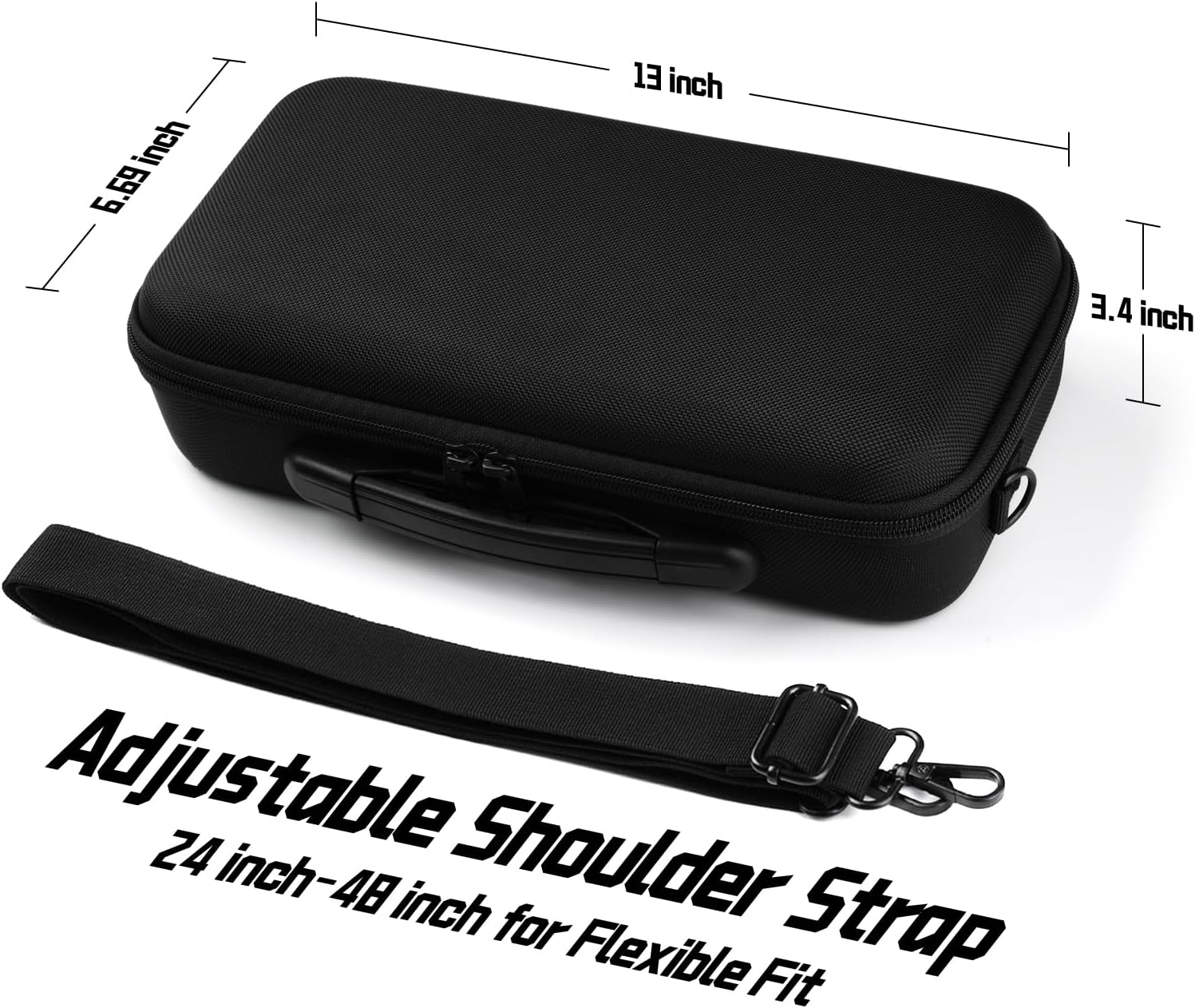 FUNDA RIGIDA DE VIAJE PARA MAC MINI M4/M4 PRO BLACK - Imagen 6